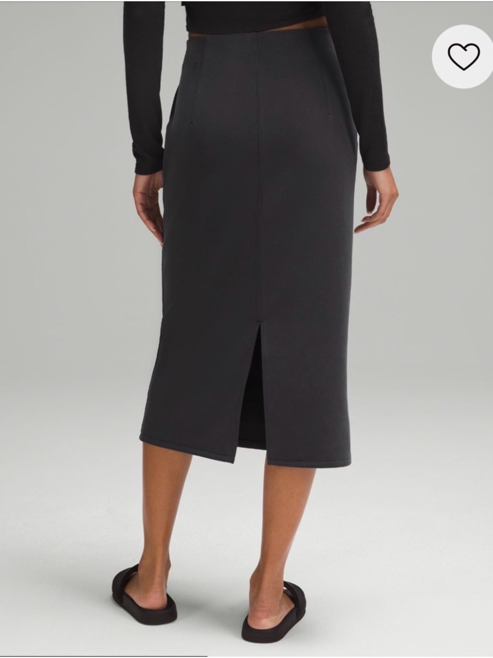 Lululemon softstreme midi skirt